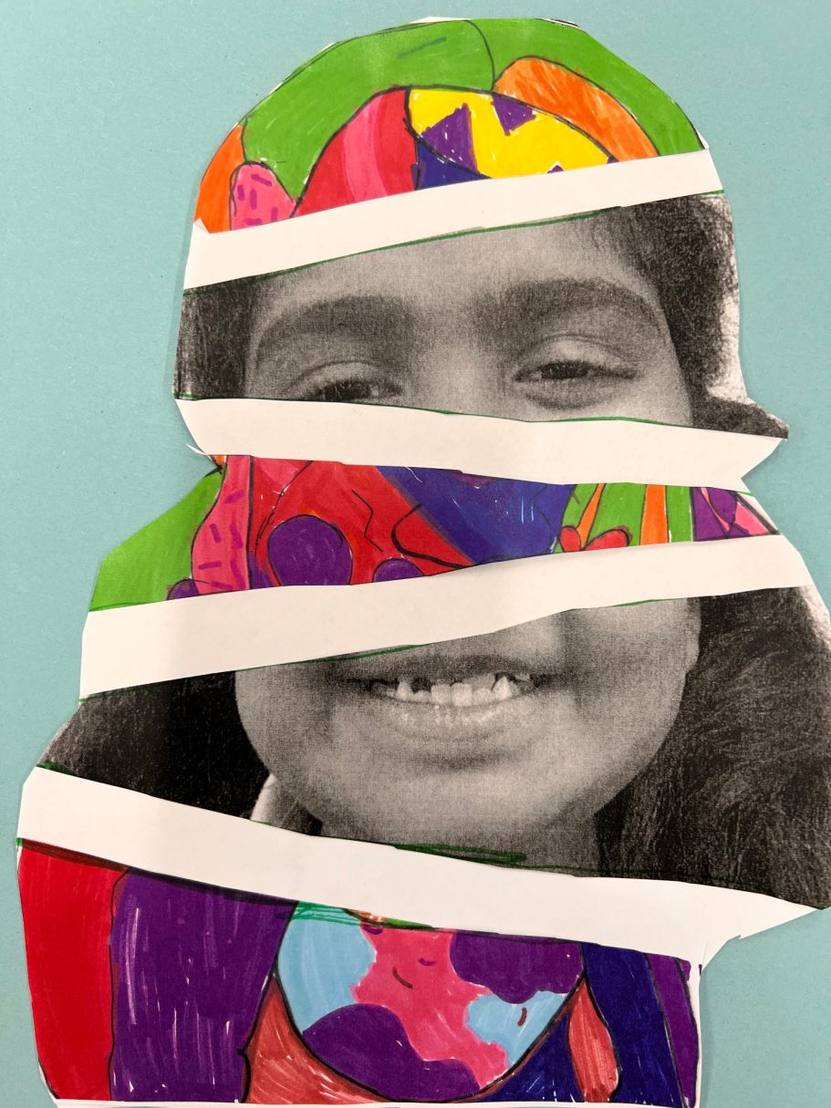 KS2 Experimental Collage