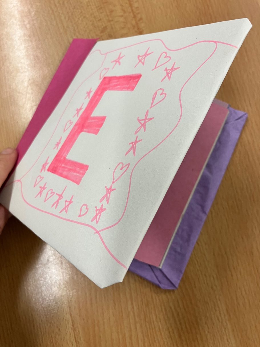 Emily Y4 bookbinding