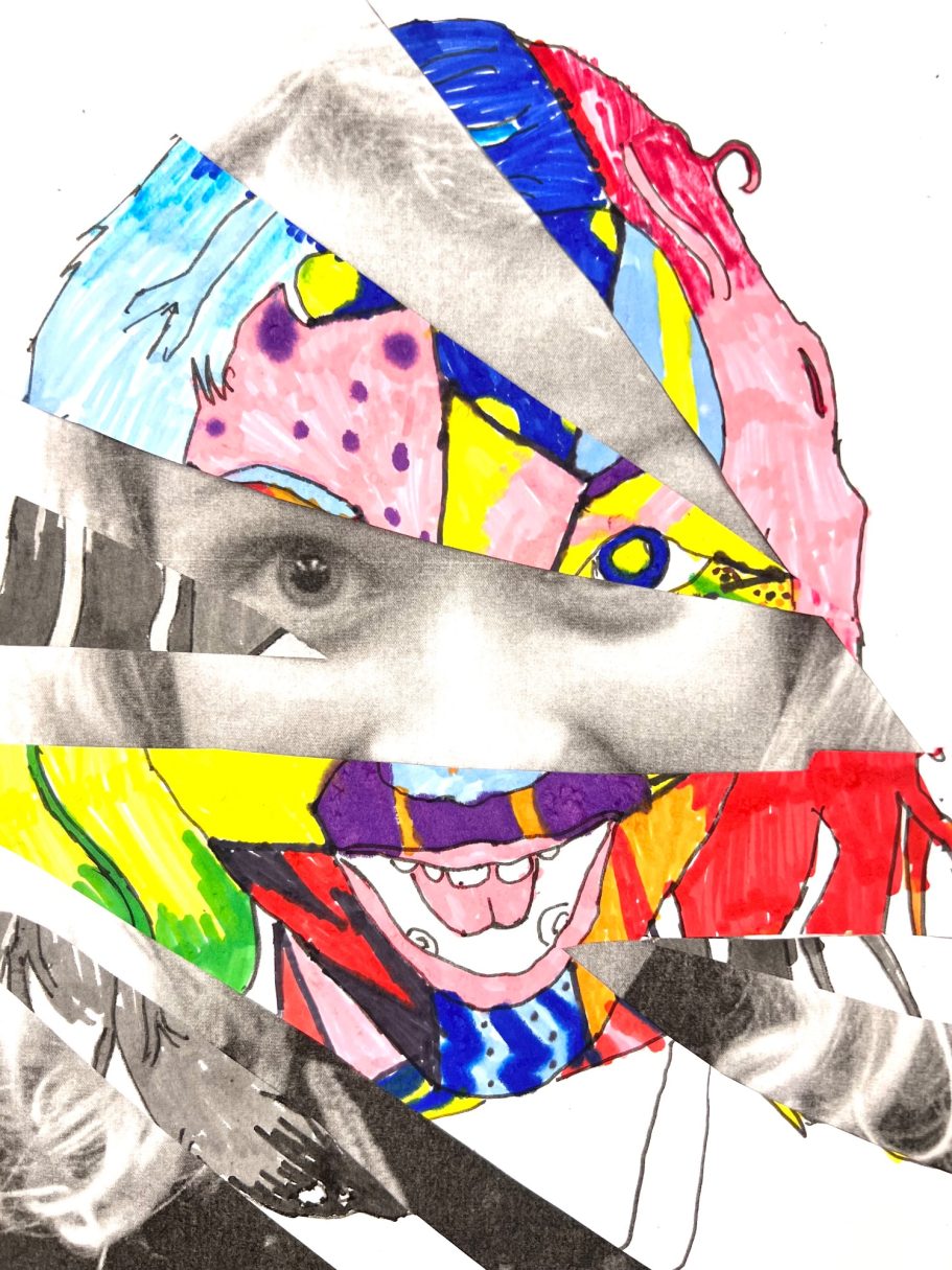 KS2 Experimental Collage