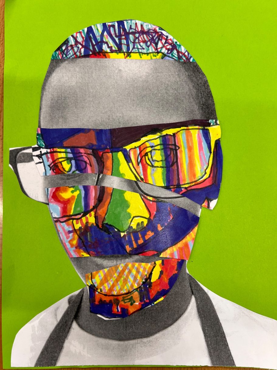 KS2 Experimental Collage