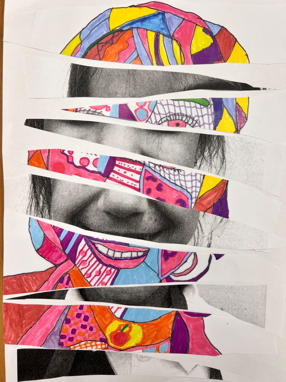 KS2 Experimental Collage