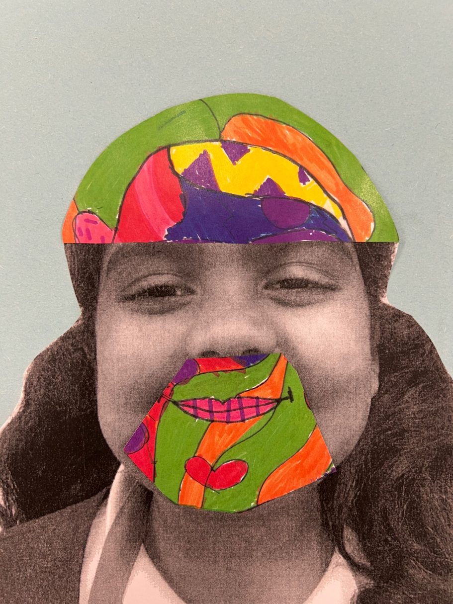 KS2 Experimental Collage