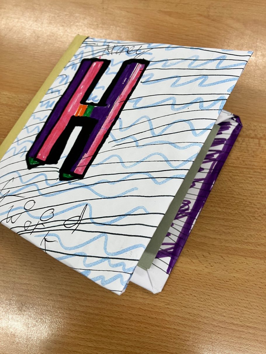 Honey Y4 bookbinding