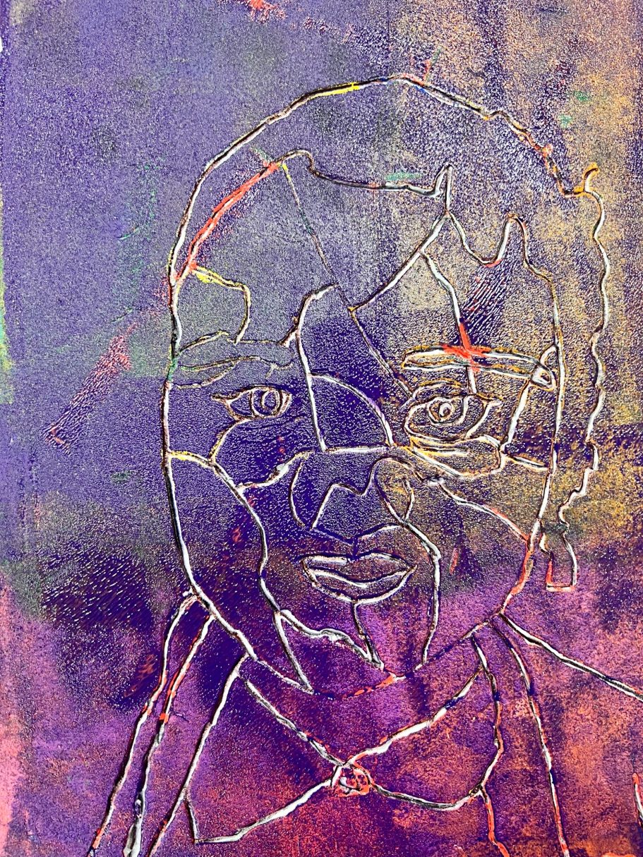 KS2 relief printing plate