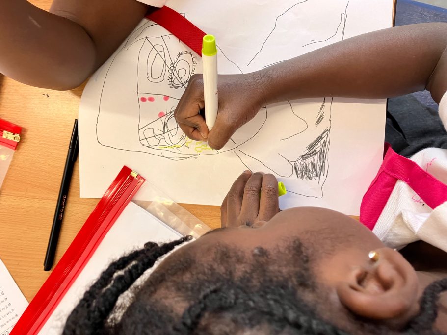 KS1 Expressive portraiture