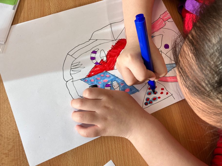 KS2 Expressive portraiture