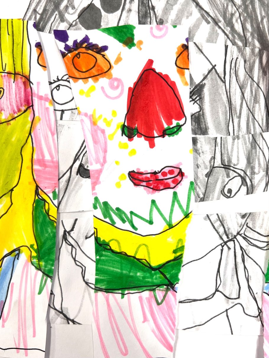 KS1 Experimental Collage