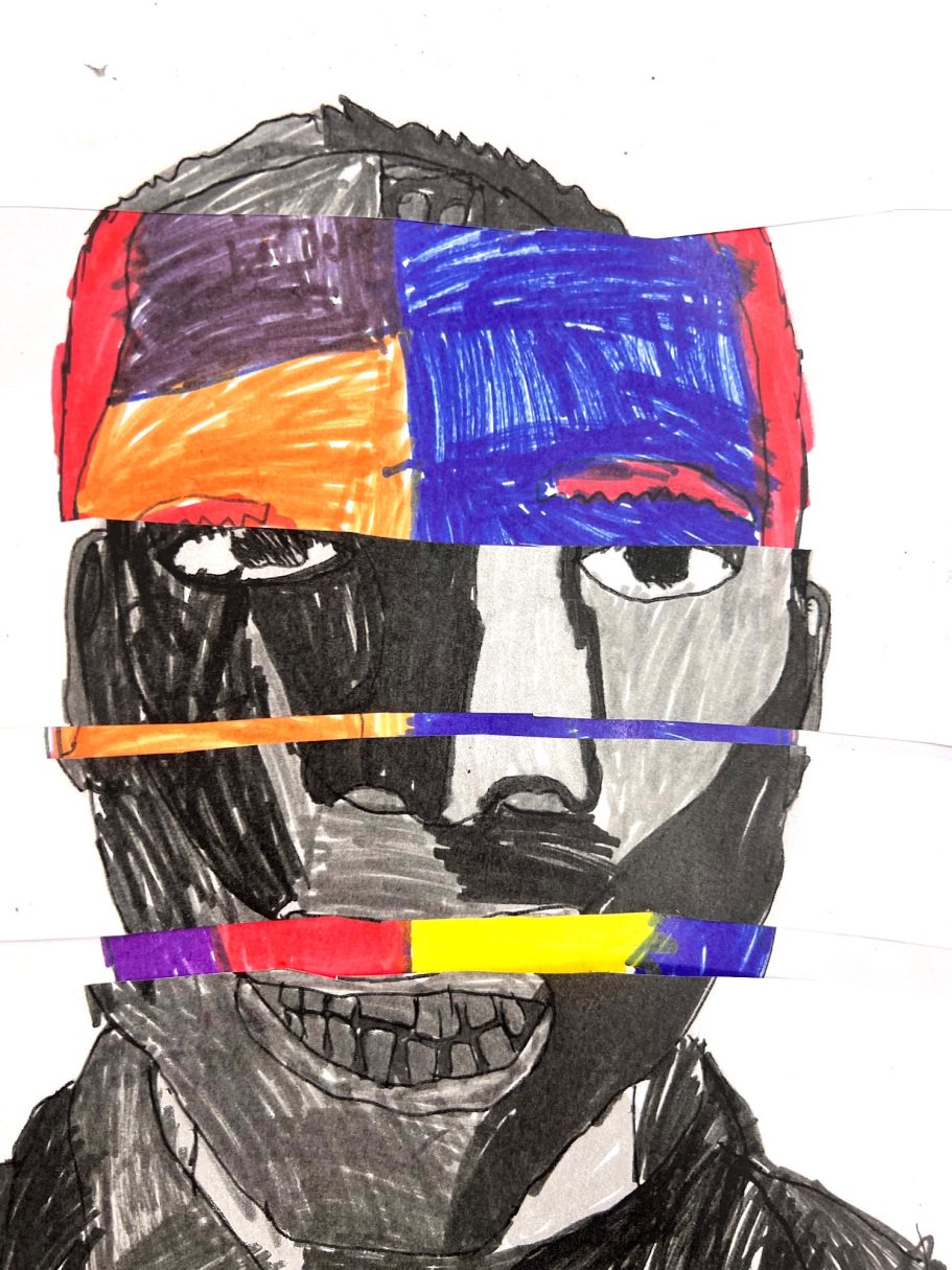 KS1 Experimental Collage