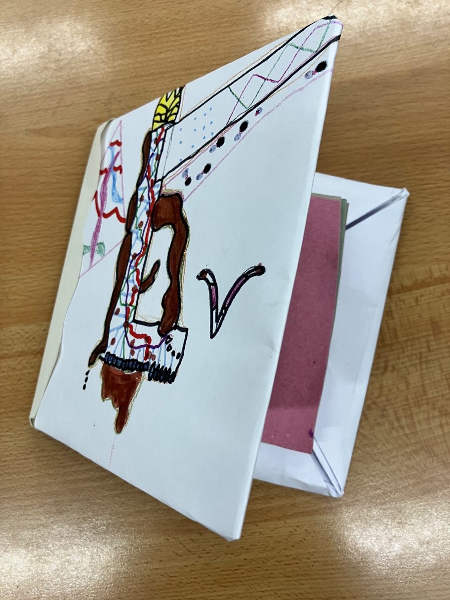 Lauren Y3 bookbinding