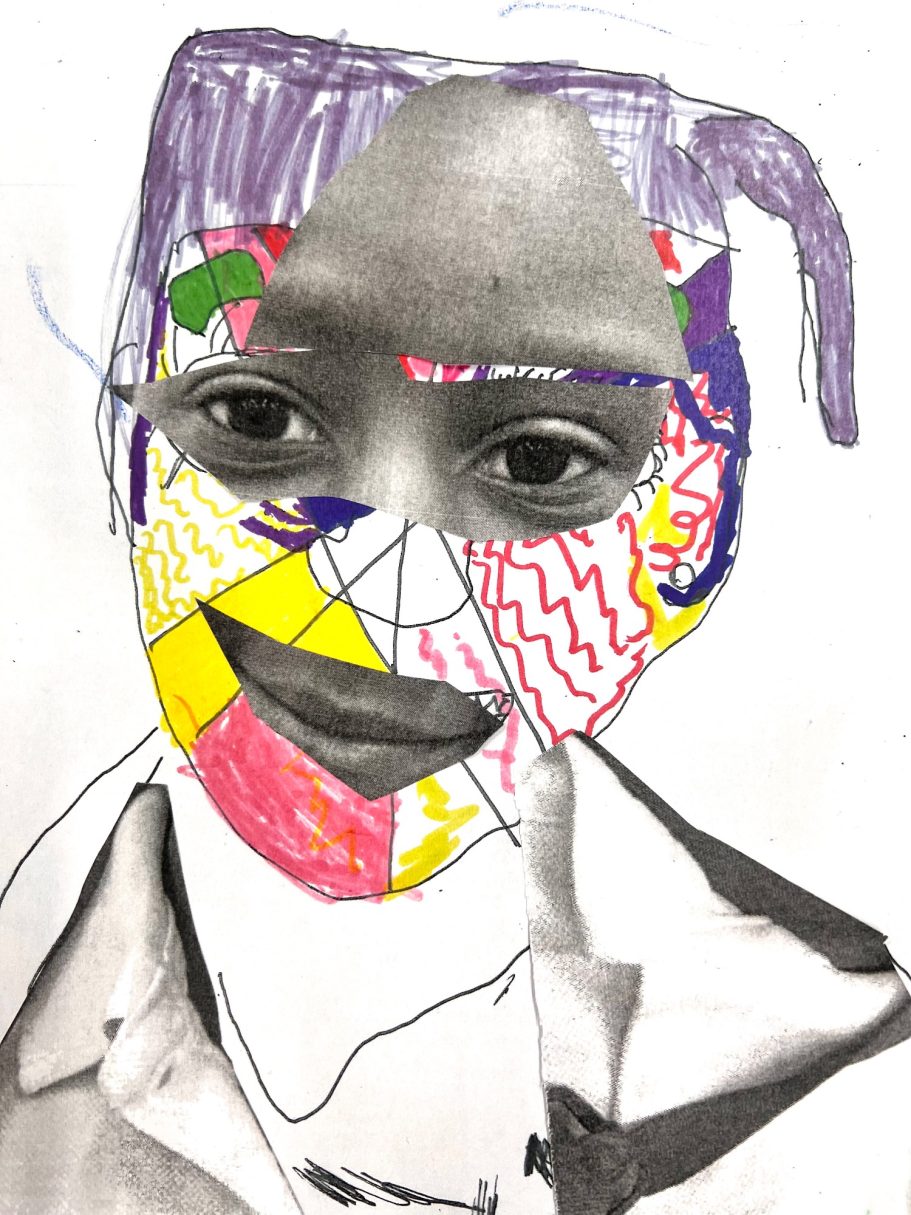 KS1 Experimental Collage