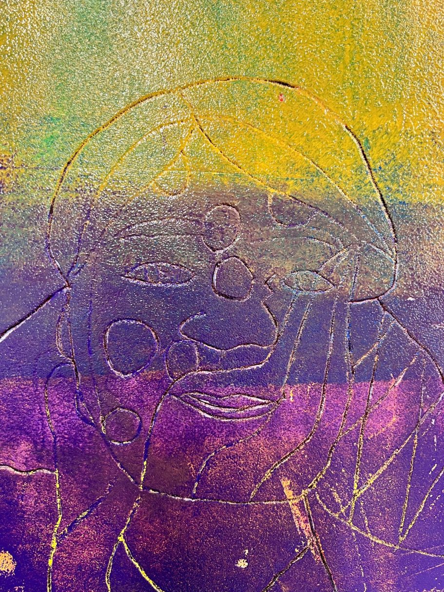 KS2 relief printing plate