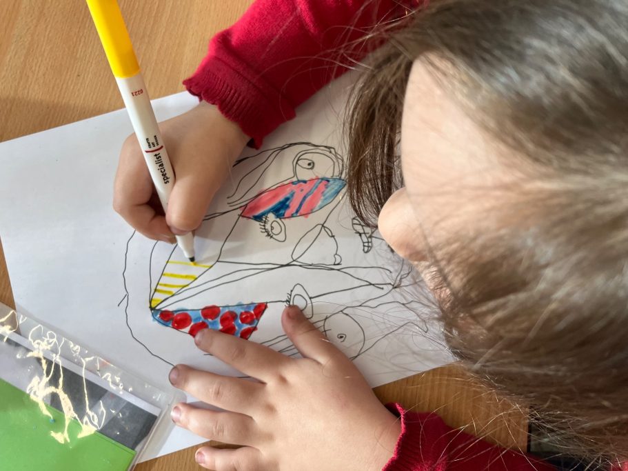 KS2 Expressive portraiture