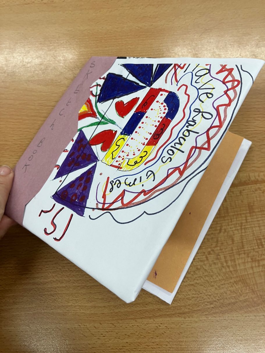 Devapriya Y3 bookbinding