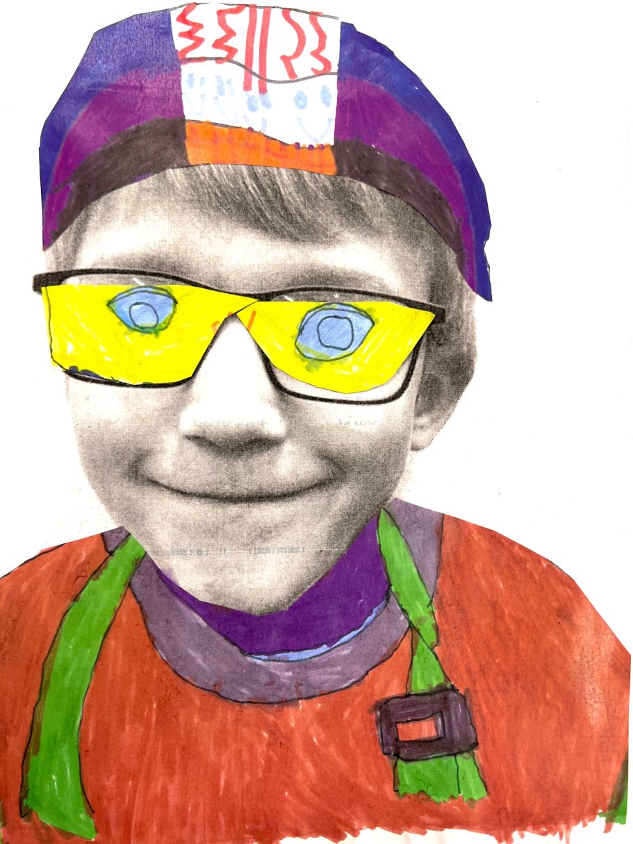 KS1 Experimental Collage