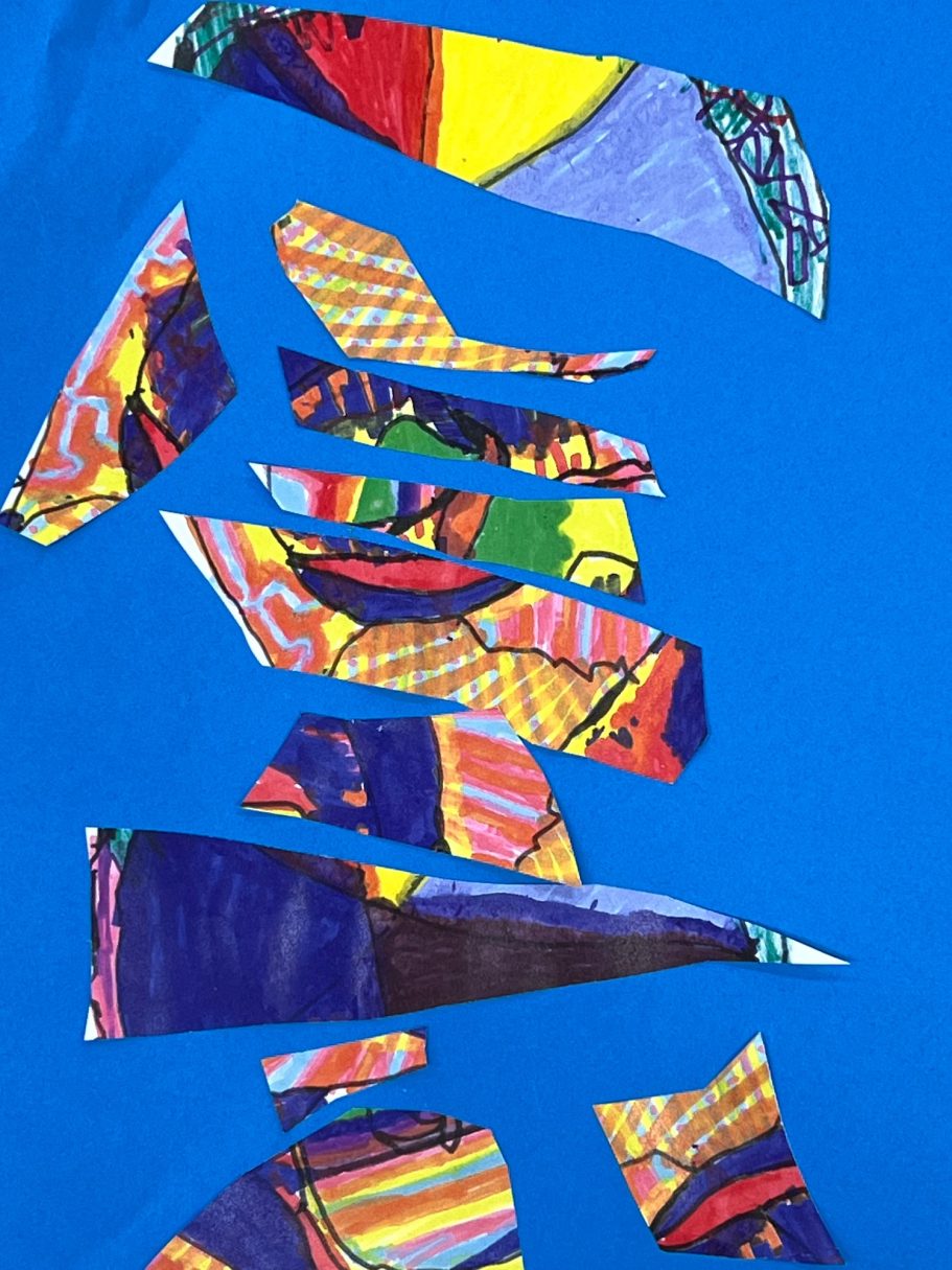 KS2 Experimental Collage