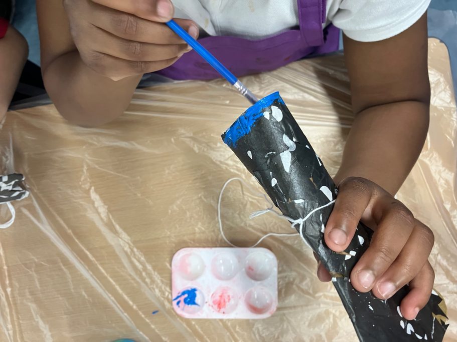 Painting a 3D form KS1